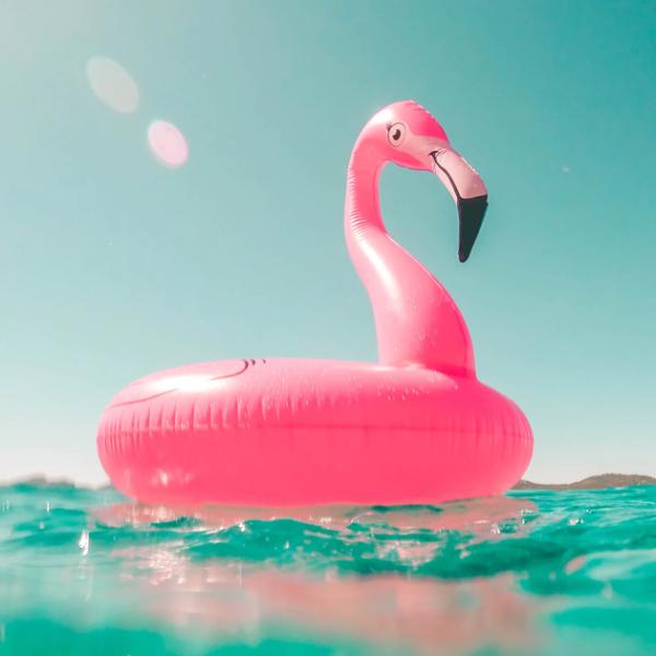 Gigantic Inflatable Flamingo